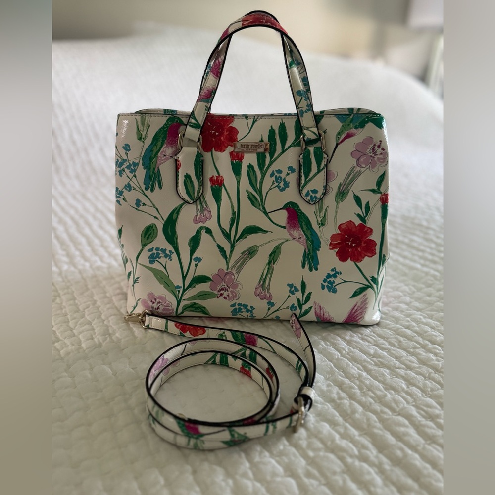 Kate Spade New York Laurel Way “Hummingbird” Satchel includes detachable strap